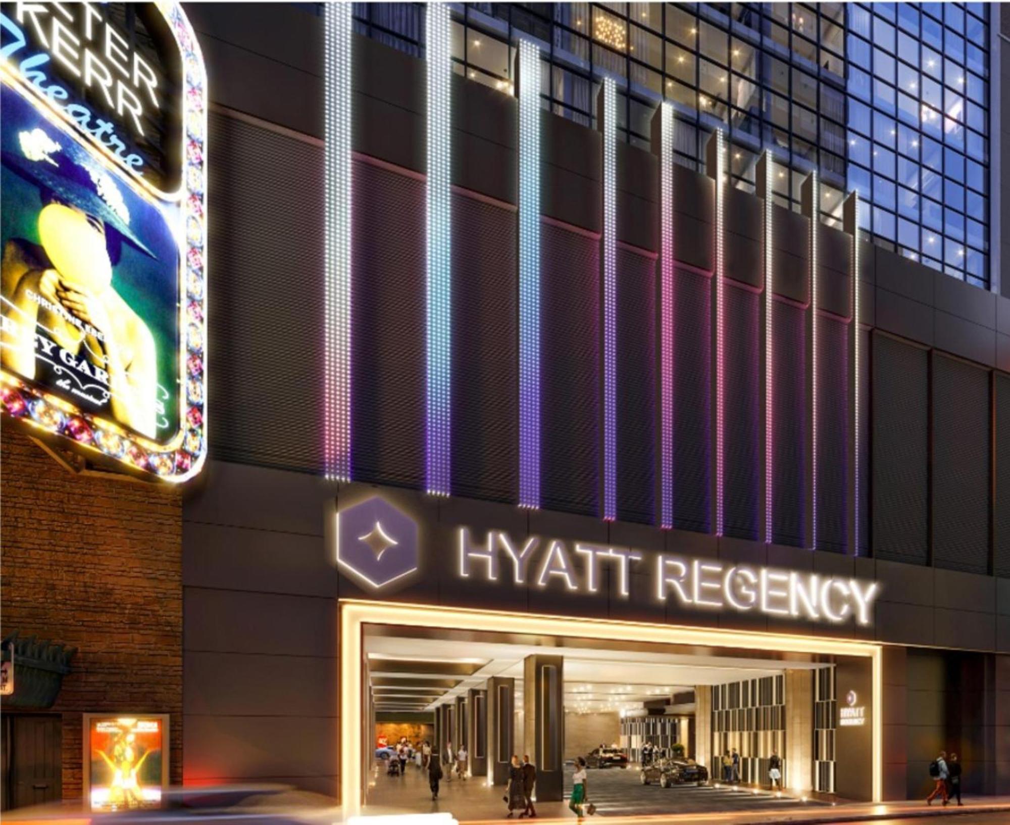 Готель Hyatt Regency Times Square Нью-Йорк Екстер'єр фото