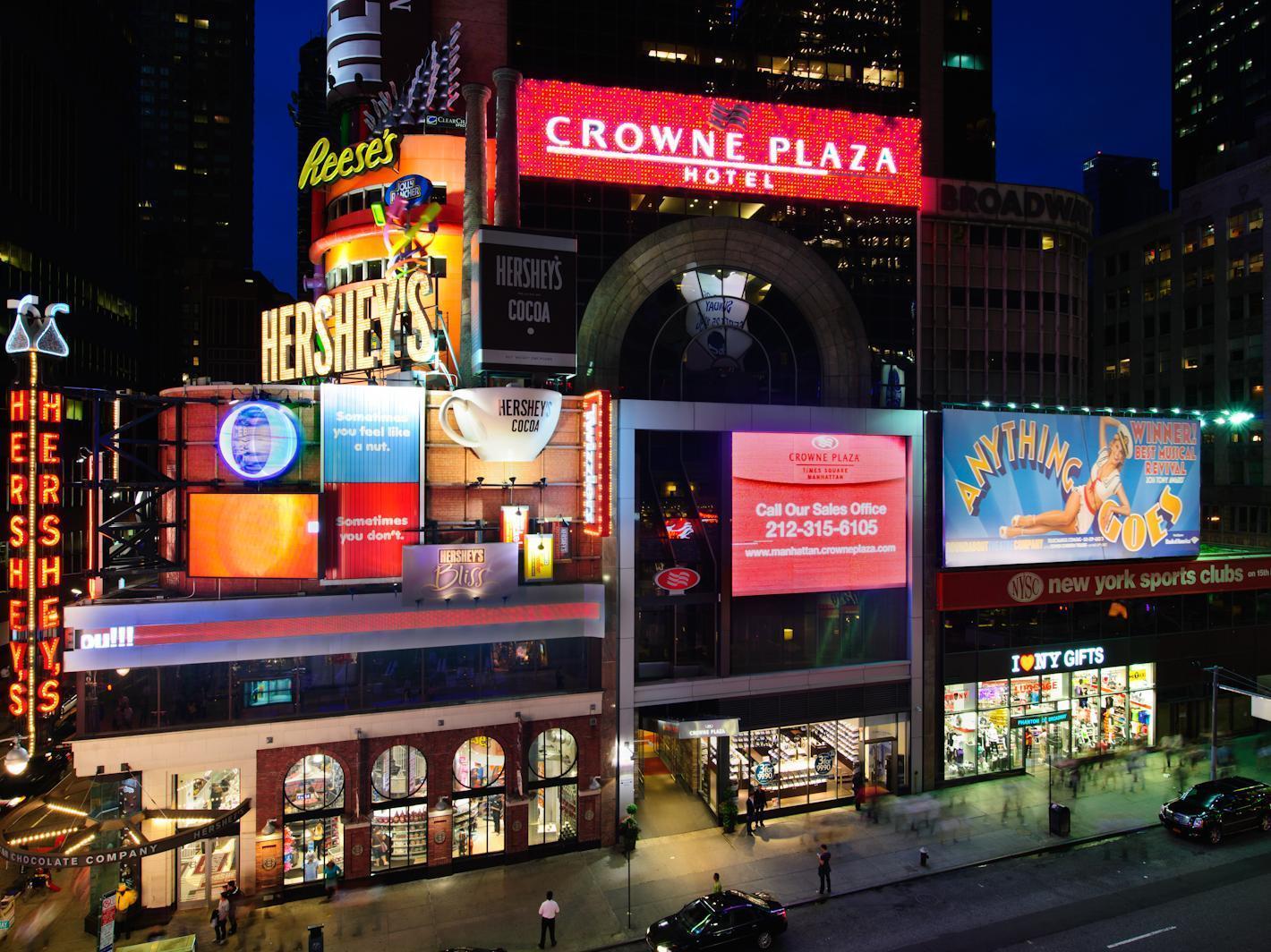 Готель Hyatt Regency Times Square Нью-Йорк Екстер'єр фото